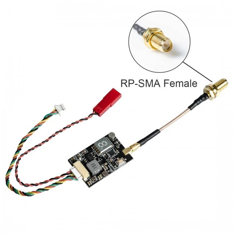 АКК X2-ultimate США 25 МВт/200 мВт/600 мВт/1000 mW 5,8 ГГц 37CH AV FPV передатчик VTX и Smart Audio для Drone Запчасти Аксессуары - Цвет: Белый