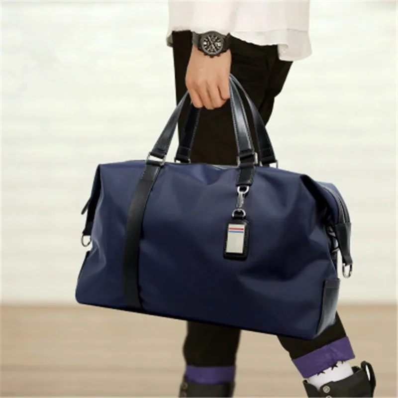 

Fashion Men's Travel Bag Portable Exercise Folding Bag Neutral/male/female's Bag Waterproof Custom Size 44*26*18cm E001