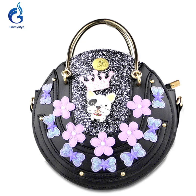 

Gamystye Lovely Dog Small Flap Shoulder Crossbody Bags Designer Brand Ladies Clutch Hand Bags High Quality Women Messenger Bags