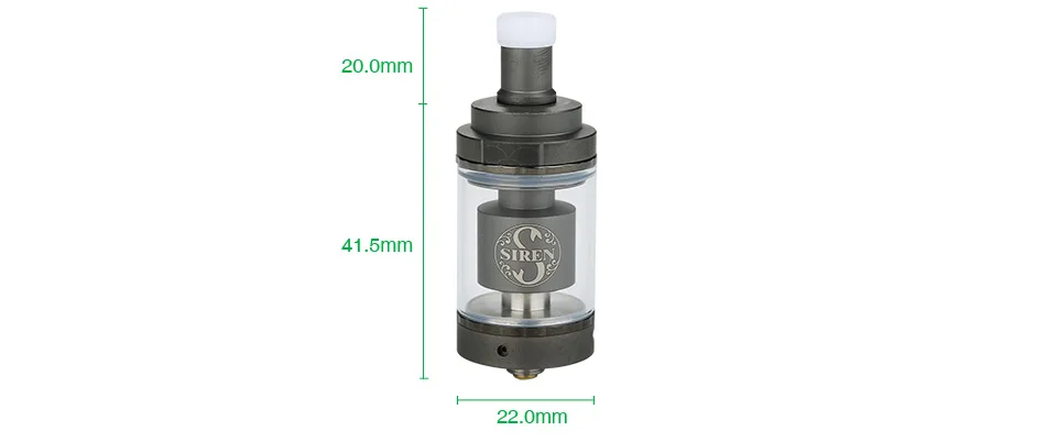 Digiflavor Siren 2 GTA MTL Atomizer 2ml/4.5ml