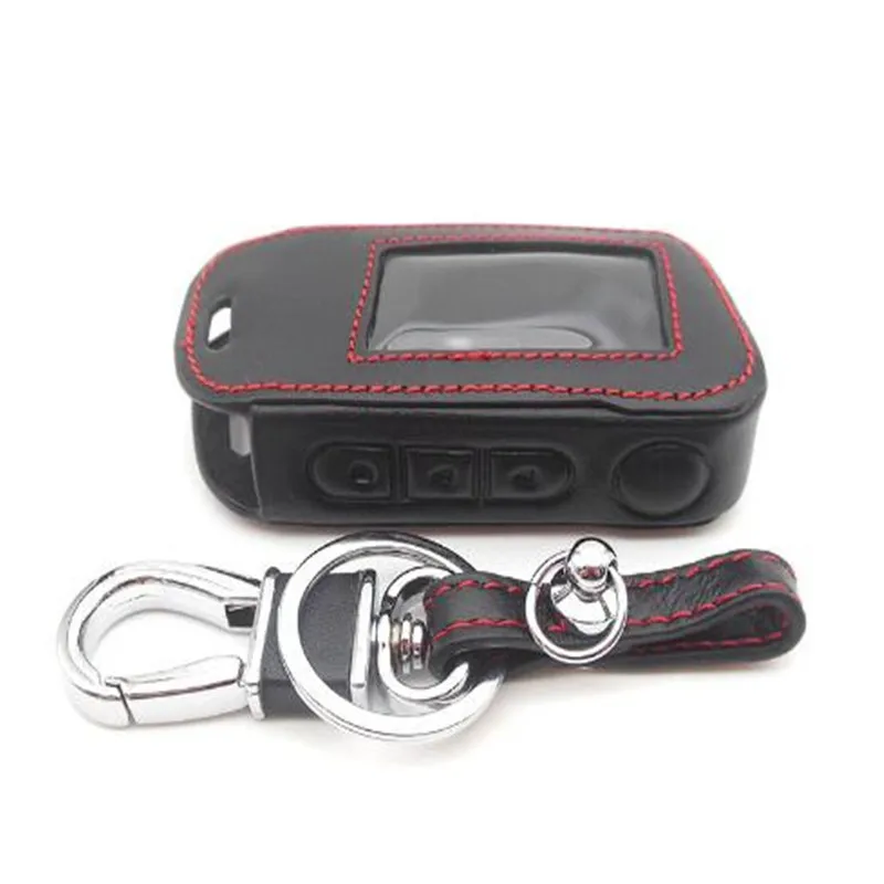 

A93 Keychain Leather Case Prefect for Starline A93 A63 Two Way Car Alarm Remote Controller A93 A63 LCD Transmitter