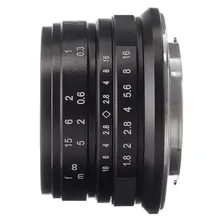 25mm F/1.8 Prime Lens Manual Focus MF For Panasonic Olympus M4/3 Mount Silver Black GH3/4/5 EM10 EM5 II E-PL7 E-PL9 PEN F GF3/5