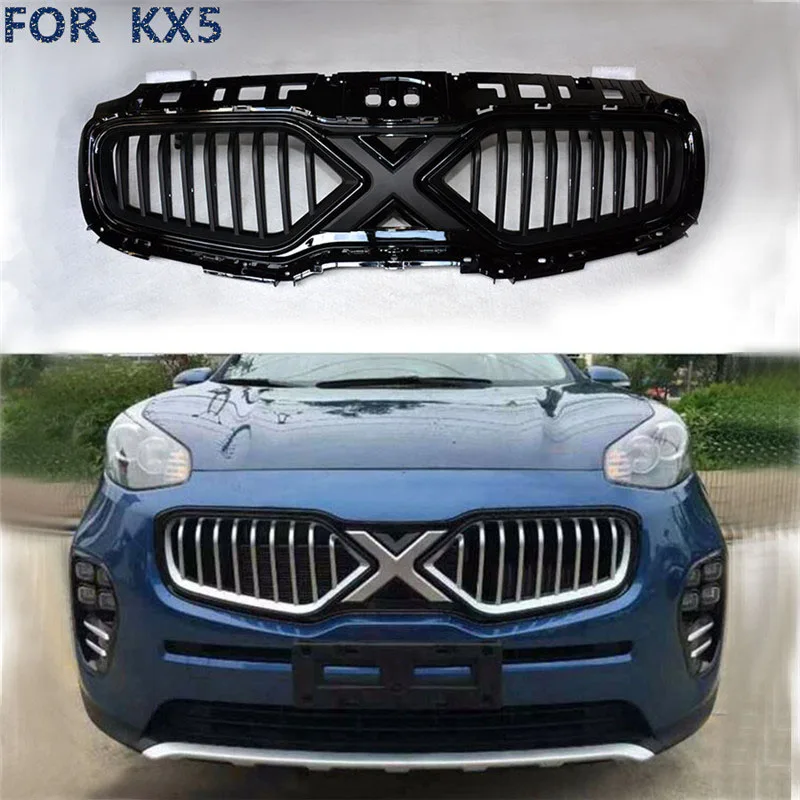 Автостайлинг citycarauto для Kia Sportage KX5 2016 2017 ABS Высококачественная решетка высокого