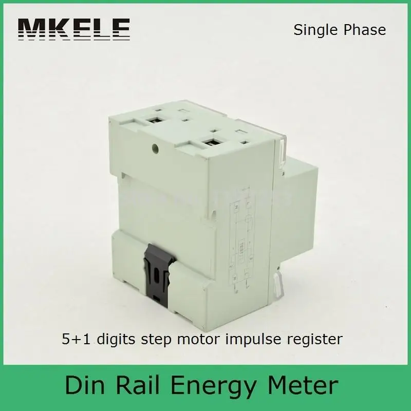 10(60) 230 В цифры шаг Двигатель импульс регистрация mk-lem011ag однофазный din-рейку КВТЧ цифровой Ватт час din-рейку счетчик энергии