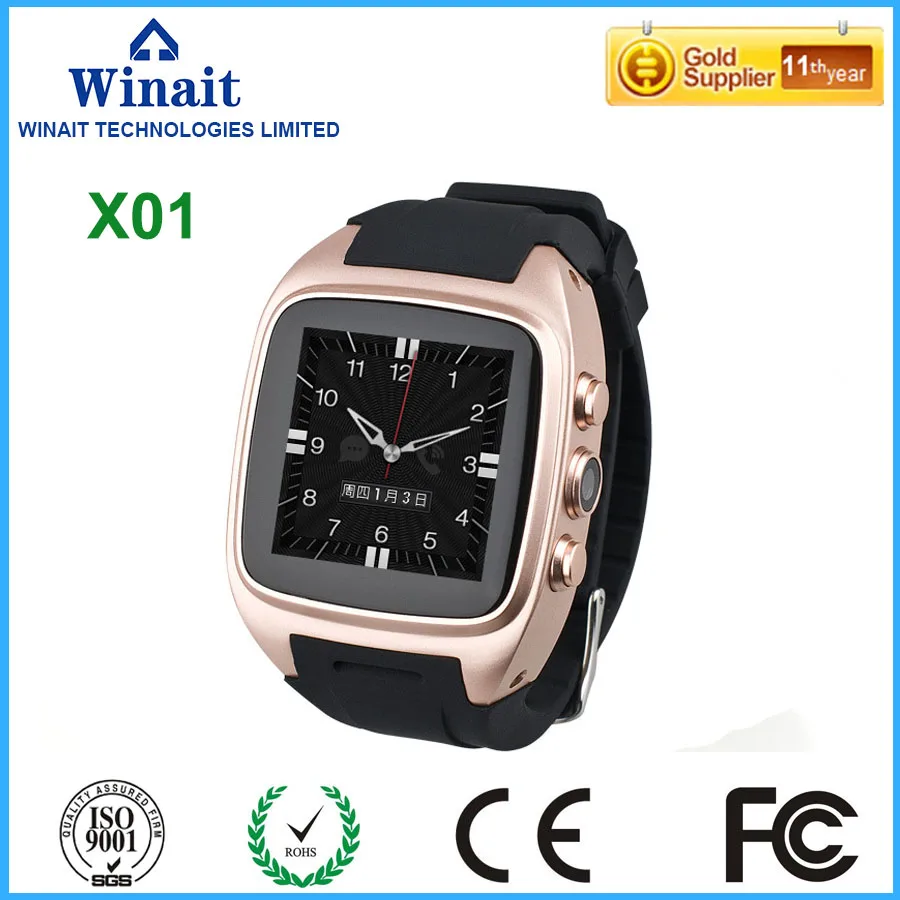 

3G smart watch phone with touch display/gps/camera/sim card slot/memory card slot free shipping
