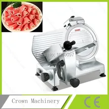 CE, ETL утвержден 110/220 v электрический 12 дюймов полуавтоматическая ломтерезка для замороженного мяса