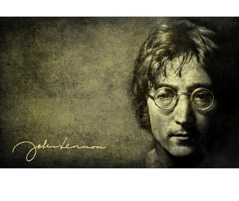Музыка The Beatles Джон Леннон Рок-музыка 50X75 см Плакат На Стене Дома Украшения Плакаты