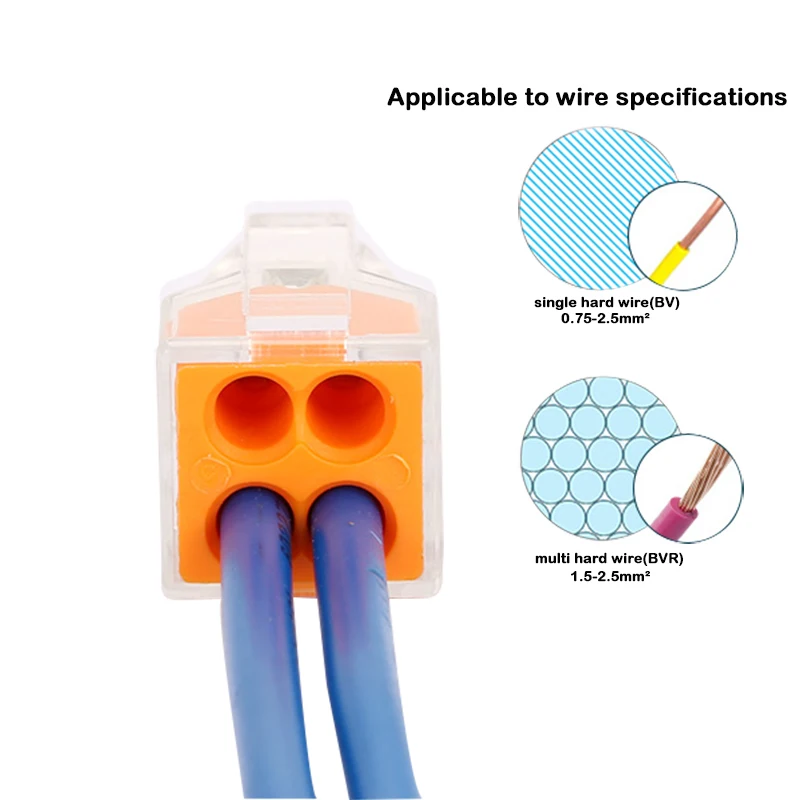 Разъем для провода 340 шт./кор. Универсальный Компактный клеммный блок освещения разъем провода для 5 комнаты смешанные быстрый разъем
