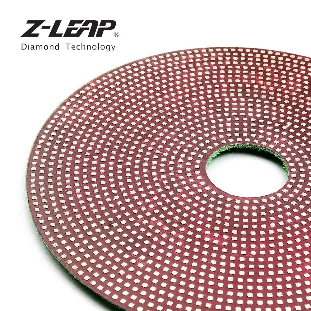 Z-LEAP " 3 шт. набор алмазных полировальных колодок мокрого гранита мрамора бетона каменный шлифовальный диск тонкая гибкая Полировочная колодка зернистость 800-3000