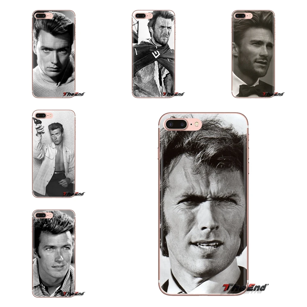 Clint Eastwood actor TPU Прозрачный чехол для Xiaomi Mi3 Samsung A10 A30 A40 A50 A60 A70 Galaxy S2 Note 2 Grand Core Prime |