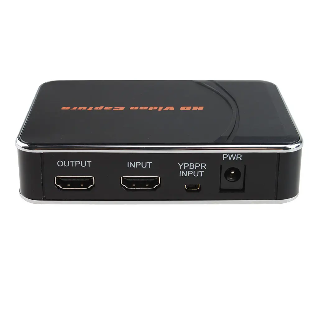 KuWFi HD игра захват видео 1080P HDMI YPBPR Регистраторы для XBOX One/360 PS3 /PS4 с одним кликом ПК не
