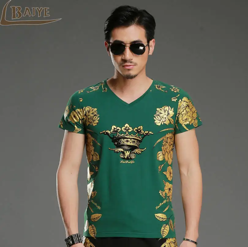 TBAIYE 2018 Fashion Luxury New Casual Cotton T shirt Men brand Short Sleeve O Neck printed male T shirt Tops tees Men Clothing TBAIYE 2018 Fashion Luxury New Casual Cotton T shirt Men brand Short Sleeve O Neck printed male T shirt Tops tees Men Clothing