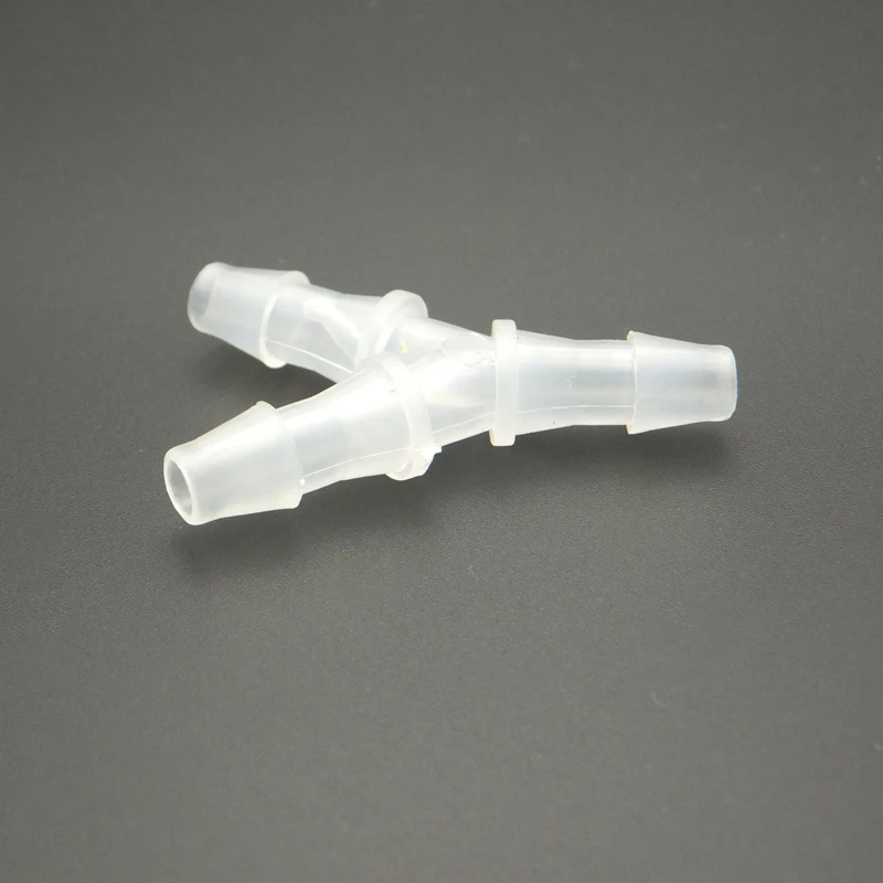 

10PCS 2.4mm OD Hose Barb Y Type Plastic Tube Pipe Fitting Coupling Adapter Aquarium Garden Micro Irrigation Water Connector