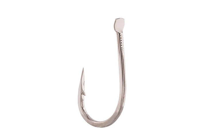 1 упак./лот Mustad 13103 большой крючок с зазубринами крюк PESCA; плоская подошва; большие морской рыбы Рыбалка углерода Сталь крючки 13-17# для океанской рыбалки рыболовные снасти