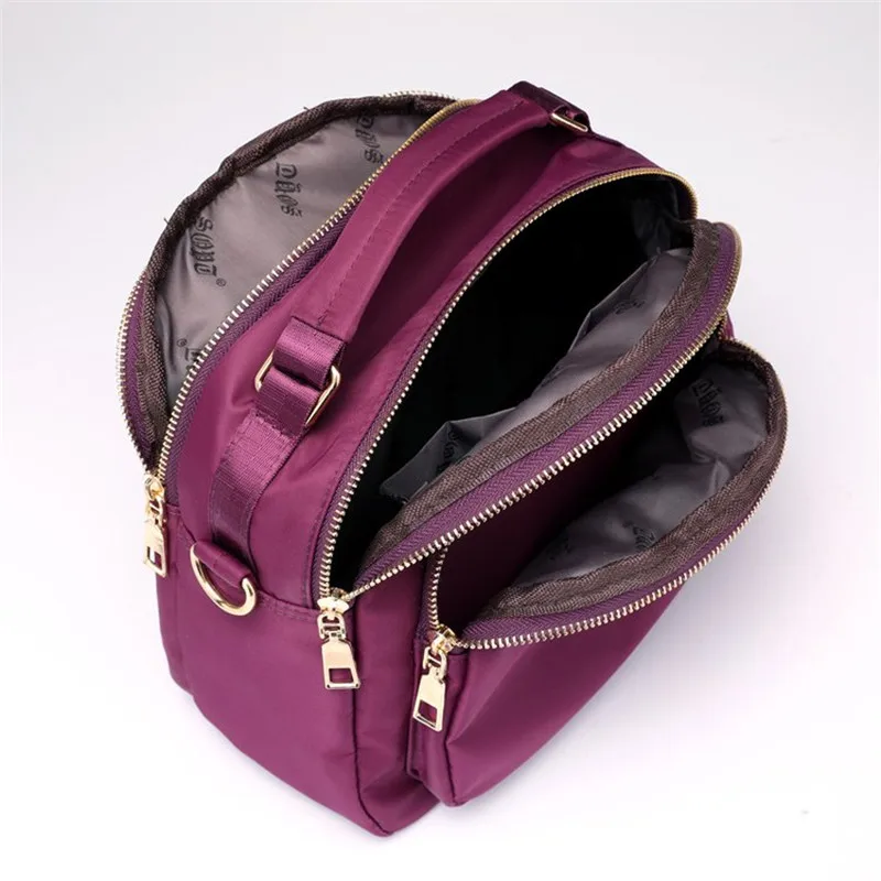 Дизайнерский Модный женский рюкзак мини мягкий маленький Повседневный Оксфордский