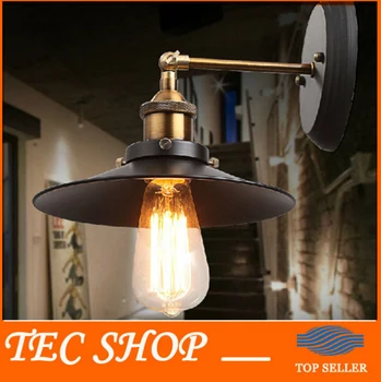 

ZYYBest Price JH American Country Style Retro Wall Lamp Industrial Warehouse Aisle Vintage Wall Lamp Iron Balcony Bar Wall Lamp