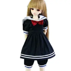 [Wammai] 120 # темно-синяя рубашка/одежда/платье/костюм/наряд 1/3 СД DOD AOD BJD Dollfie