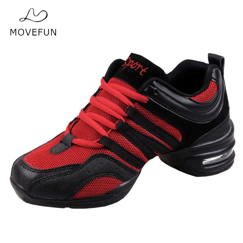 MoveFun 2017 Breath Dancing Sneakers for Women Big Size Dance Shoes Flexible Jazz Hip Hop Modern Dance Shoes Woman-01