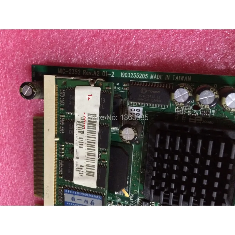 DHL EMS- MIC-2352 Rev. A2 01-2 1903235205 Промышленная материнская плата Процессор карты Протестирована Работа