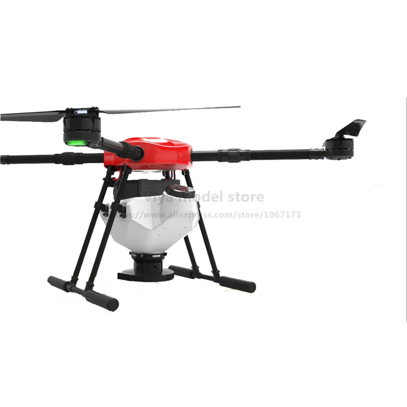 

E410 Agricultural Spray seeding drone with hobbywing X8 power frame kit for 10L Seed fertilizer bait particle