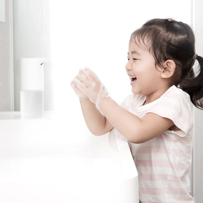 Xiaomi mijia Hand Washer with Soap Smart Home Auto Induction Bacteriostatic Foaming Wash 2 Different flavor With Liquid (1)
