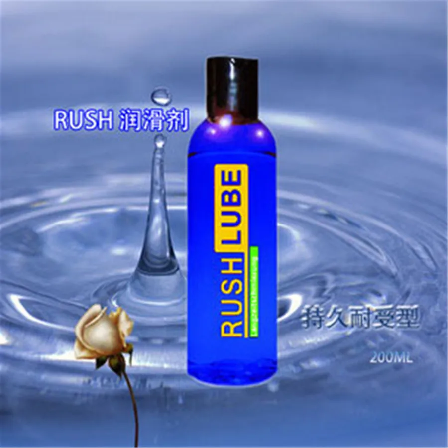 Rush Lube Lubricant for gay anal sex oil Persistent Withstand extreme lubricating liquid 200ml aladdin magic lube 5oz teflon lubricant sealant 631