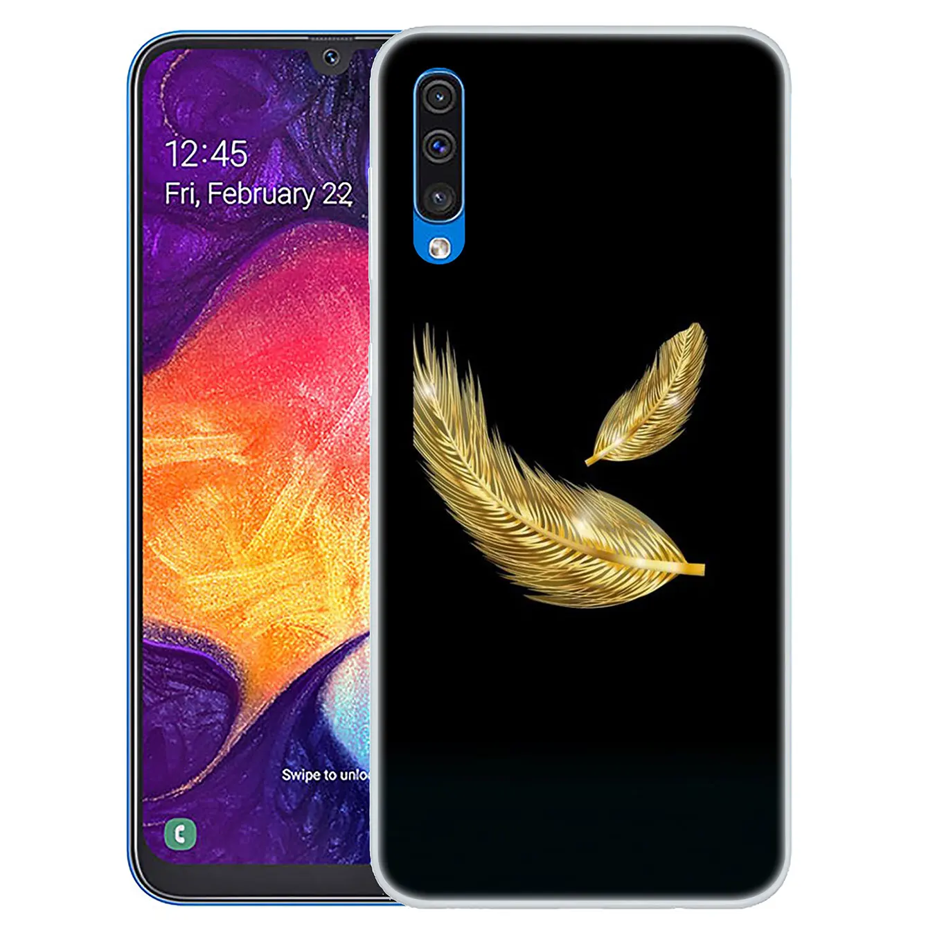 Lavaza Крыло ангела для девочек жесткий прозрачный чехол для телефона для samsung Galaxy A10 A20 A30 A40 A50 A60 A70 M10 M20 M30 M40 A20e крышка - Цвет: 11