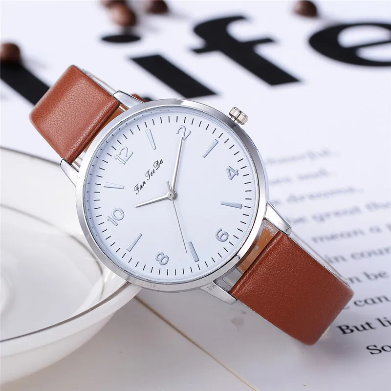 Новинка 2018 года часы для женщин бренд модные женские часы кожа для женщин Аналоговые кварцевые наручные часы модные часы relogio feminino # C