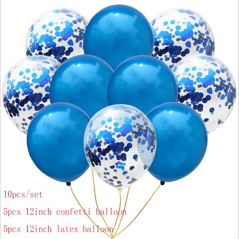 10 шт. 12 дюймов шары из латекса цвета металлик Блестящий конфетти воздушный шар юбилейные шары гелиевые воздушные шары для дня рождения Свадебная вечеринка баллон - Цвет: balloon 20