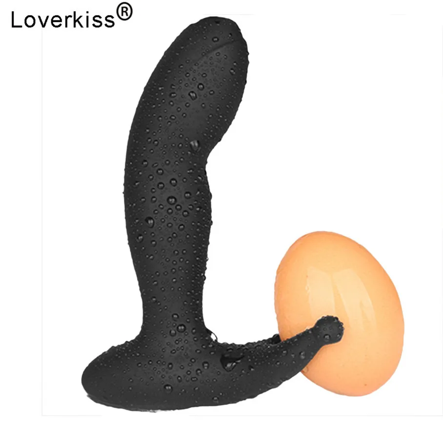 Анальный вибратор Loverkiss для массажа простаты Анальная пробка секс игрушки