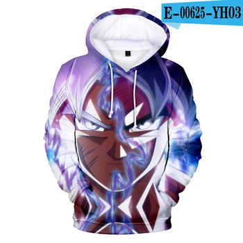 

hot Anime Dragon Ball Z Pocket men's Hoodie Sweatshirts autumn winter Streetwear Sudadera Dragon Ball Oversize Cool Boys hoodie