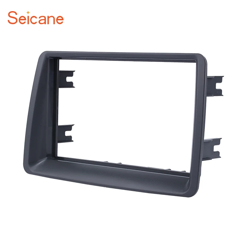 

Seicane Install Dash Bezel Trim Kit 173*98mm 2Din Car Stereo Frame for 2003-2012 FIAT PANDA Fascia Panel surround DVD panel