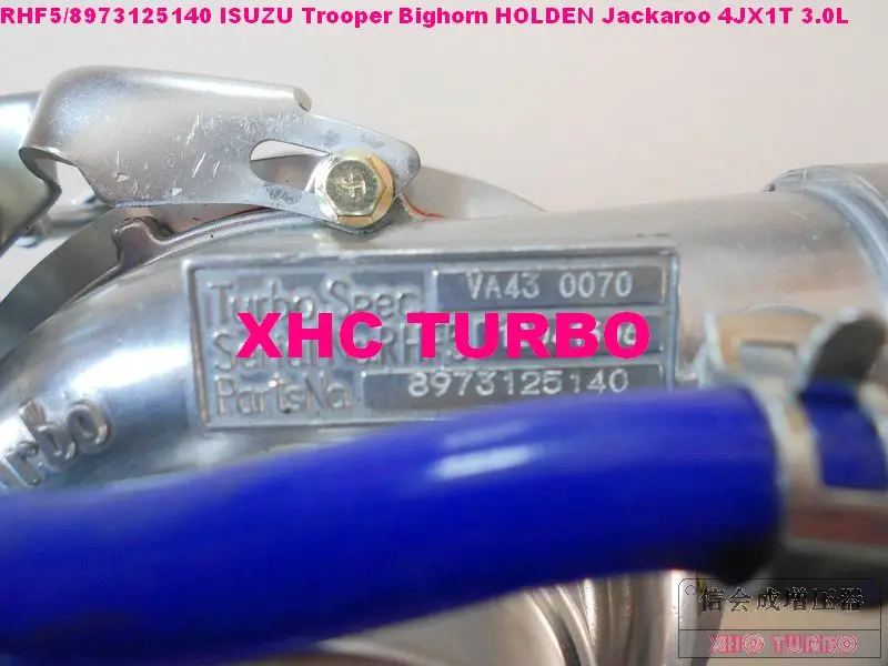 RHF5 va4300708973125140 Турбокомпрессоры для Isuzu Trooper Holden jackaroo Opel Monterey 4jx1t 3.0l 157hp(6 отверстий