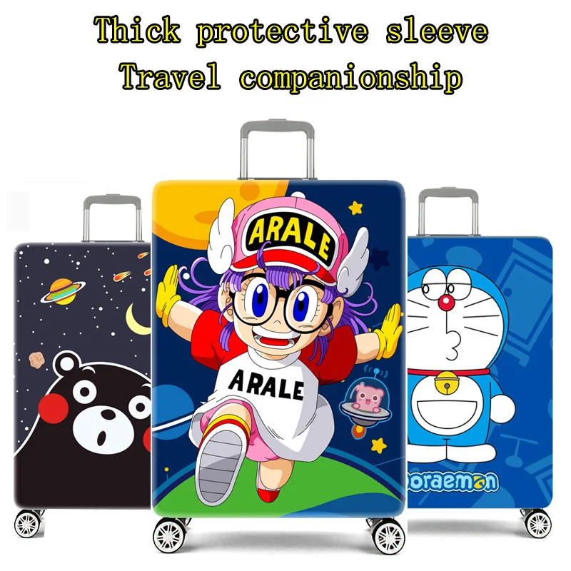 QEHIIE Children Cartoon Suitcase Protective Case 18-32 Inch Travel Suitcase Cover 2018travel organizer Travel Accessories