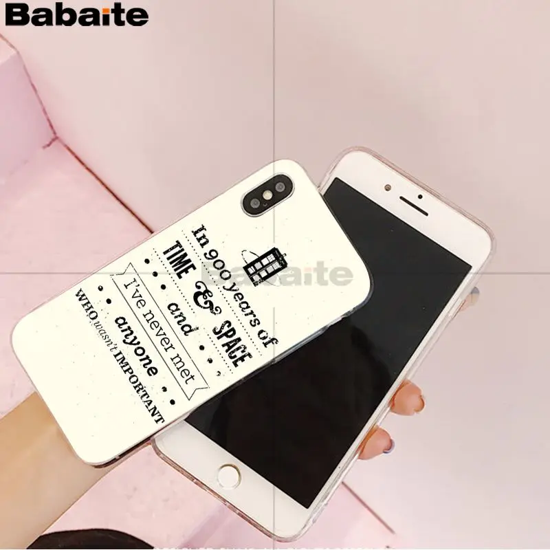 Babaite Tardis Box Doctor Who Colorful Cute Phone Accessories Case for Apple iPhone 8 7 6 6S Plus X XS MAX 5 5S SE XR Cellphones Babaite Tardis Box Doctor Who Colorful Cute Phone Accessories Case for Apple iPhone 8 7 6 6S Plus X XS MAX 5 5S SE XR Cellphones