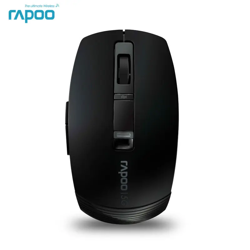 

Original Rapoo 3710P 5.8G Laser Gaming Mice Ergonomic Wireless Mouse With 1600DPI Laser Engine for Macbook Laptops Desktops PC