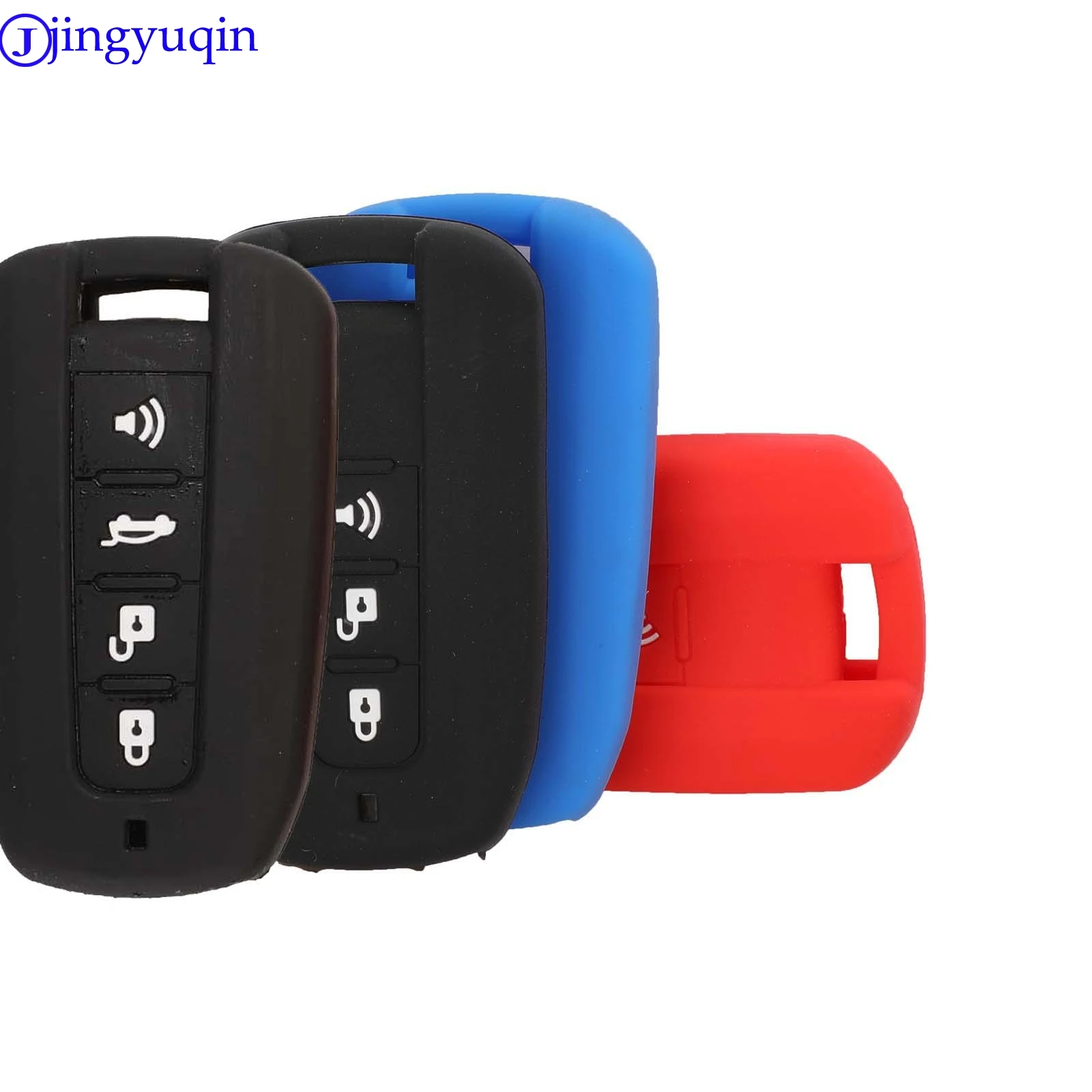 

jingyuqin 2/3 Car Key FOB Cover Case Shell Skin for SSANGYONG TIVOLAN ACTYON KYRON Korando Rodius Remote