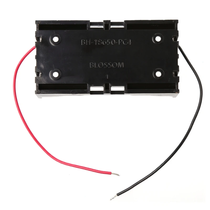 37V 2X 18650 Parallel Batteries Holder Box Storage Case Container With Wire huismerk kopen in de aanbieding 37V 2X 18650 Parallel Batteries Holder Box Storage Case Container With Wire huismerk kopen in de aanbieding