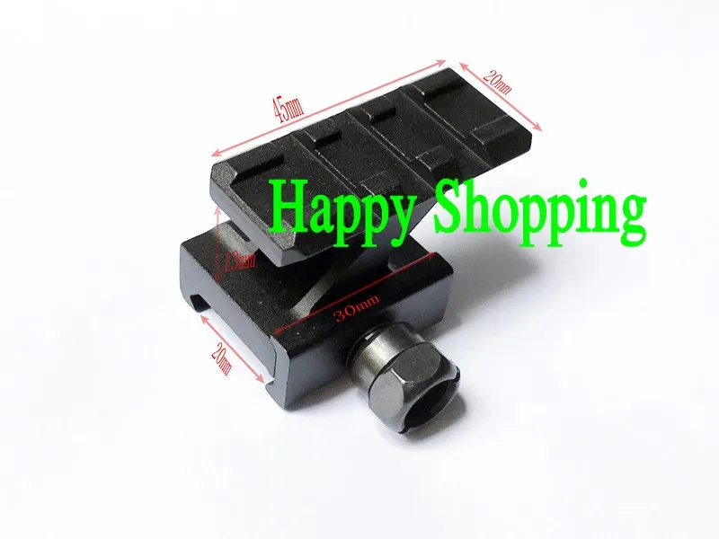 

Red Dot Sight High Riser rail Mount scope mount fits 20mm picatinny rail