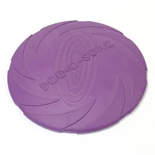 Уличные игрушки для домашних животных, новые большие летающие диски для собак, обучение щенков, игрушка резиновая, для получения Летающего Диска 15 см 18 см 22 см