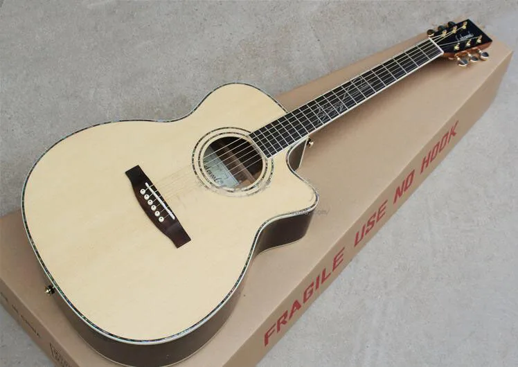 Lake wood 41 inch folk veneer wood guitar The original EPI Acoustic