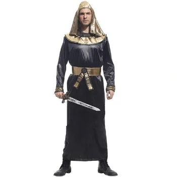 

Egyptian Pharaoh Adult Man's Carnival Halloween Costumes Men Fantasias Dresses Fantasy Fancy Party Dress Costume