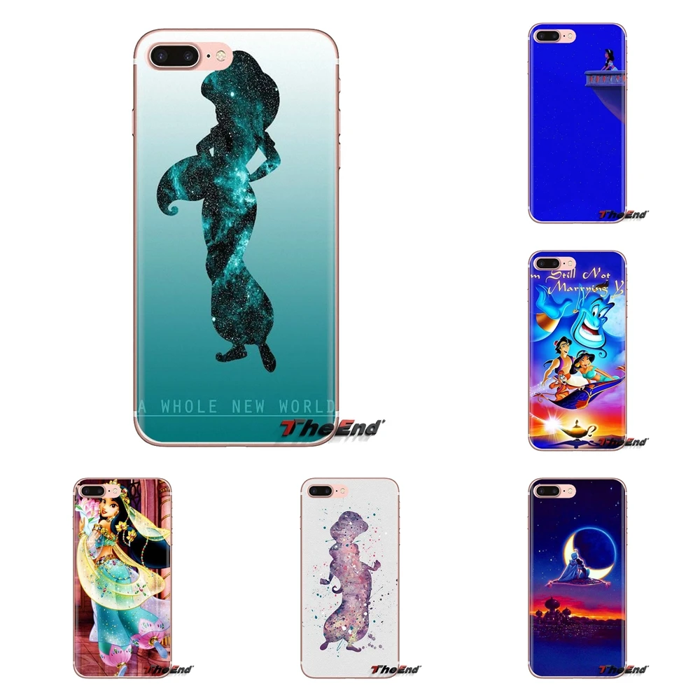 Aladdin Jasmine Princess Tattoo Alice For Sony Xperia Z Z1 Z2 Z3 Z5 compact M2 M4 M5 C4 E3 T3 XA Huawei Mate 7 8 Y3II TPU Covers |