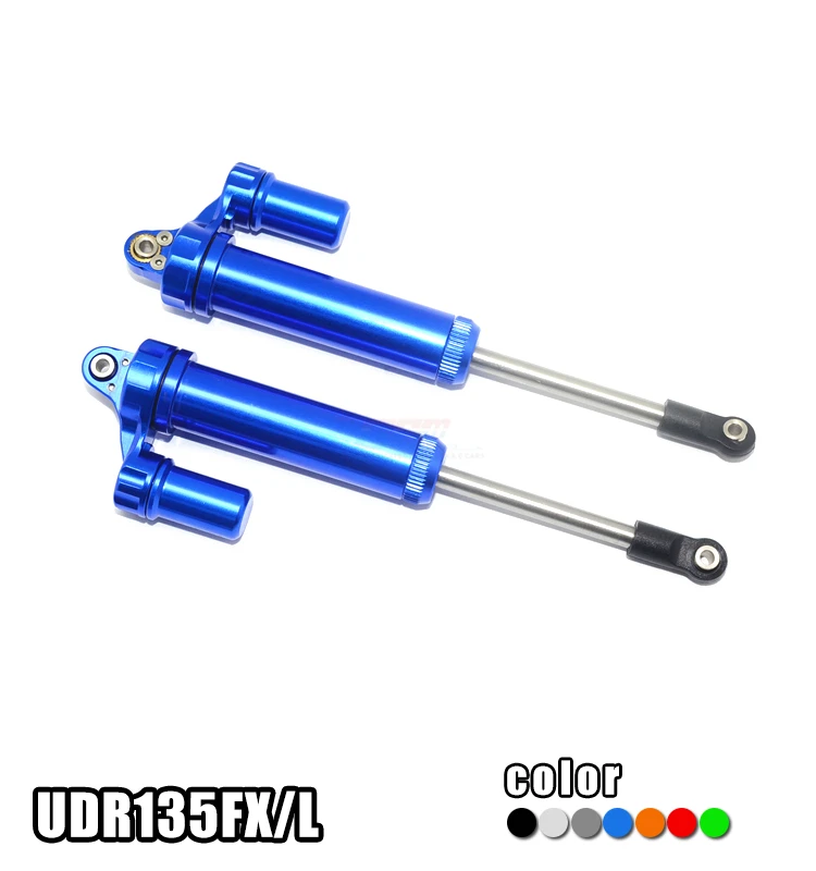 

1Pair UDR135FX/L Front Shock Absorber 135mm Pressure Cylinder Shock Absorbing for RC 1/7 UDR Truck Modified Upgrade Parts