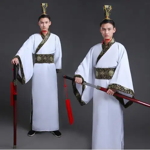 Черный традиционный Национальный костюм Тан Древний китайский hanfu одежда мужской костюм hanfu мужской