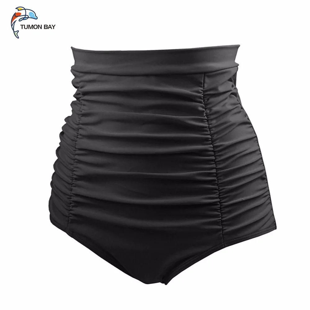 Buy Sexy High Wasit Swimsuit Bottoms Women Plus size