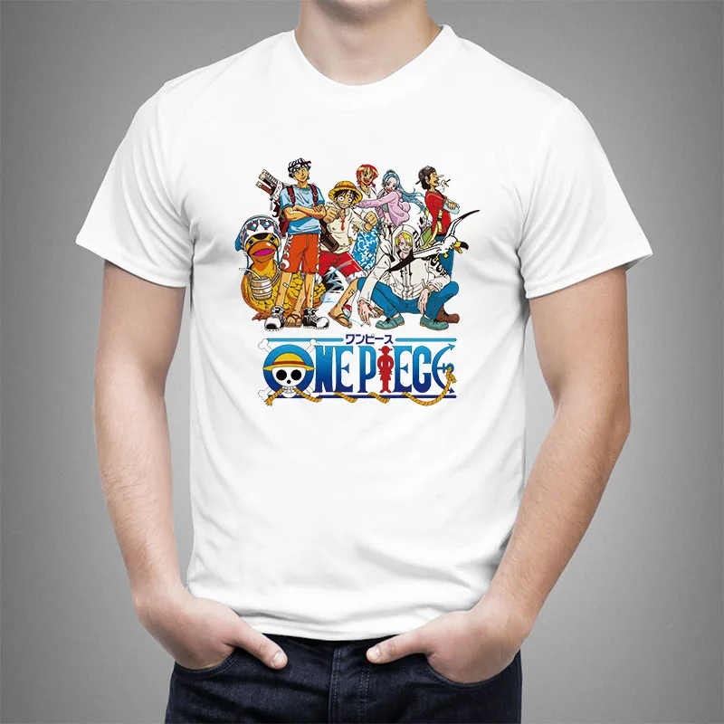 Футболка с анимационным рисунком luffy anime roronoa zoro usopp для мужчин и женщин
