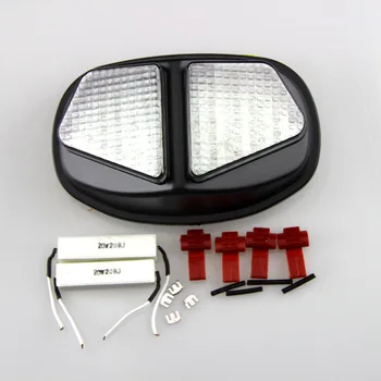 

Motorcycle Clear LED Tail Light Turning Singal Light Stop Lamp Brake Light For Triumph Daytona 600/650 2004 2005