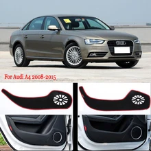 4 шт. внутри двери Anti Scratch Защитная крышка Защитная панель для Audi A4 2008