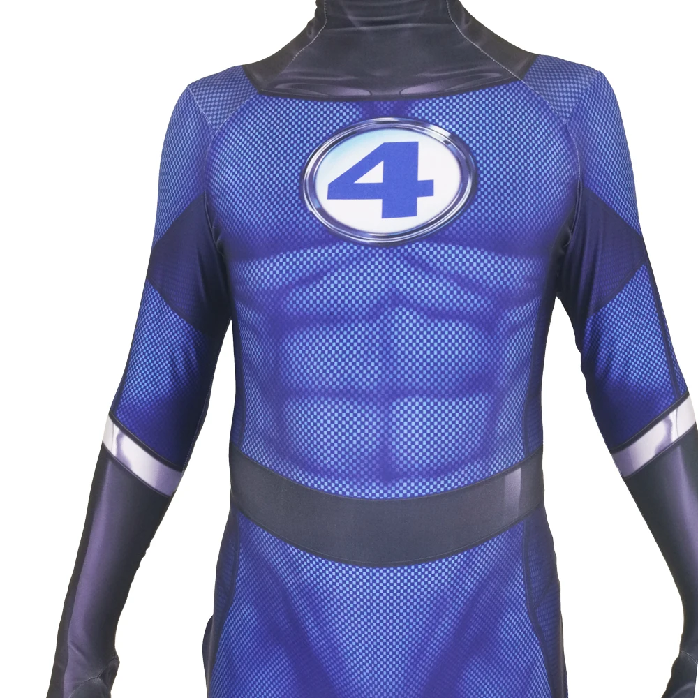 Фантастический костюм для косплея из четырех предметов Zentai боди